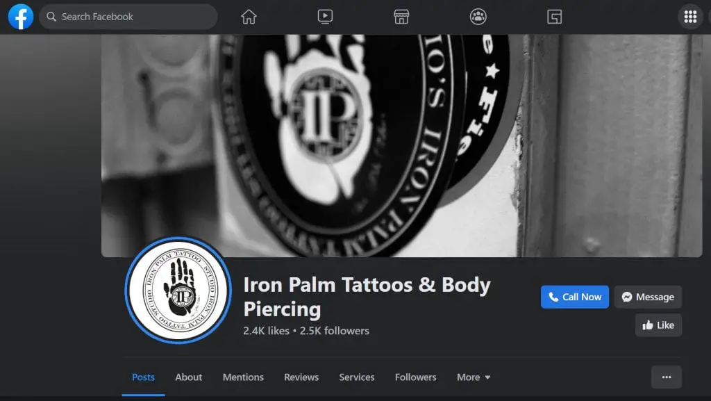 Iron Palm II Tattoo