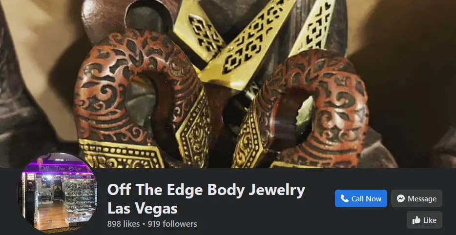 Off The Edge Body Jewelry