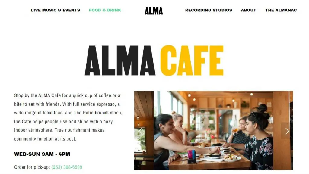 Alma cafe - coffee shop